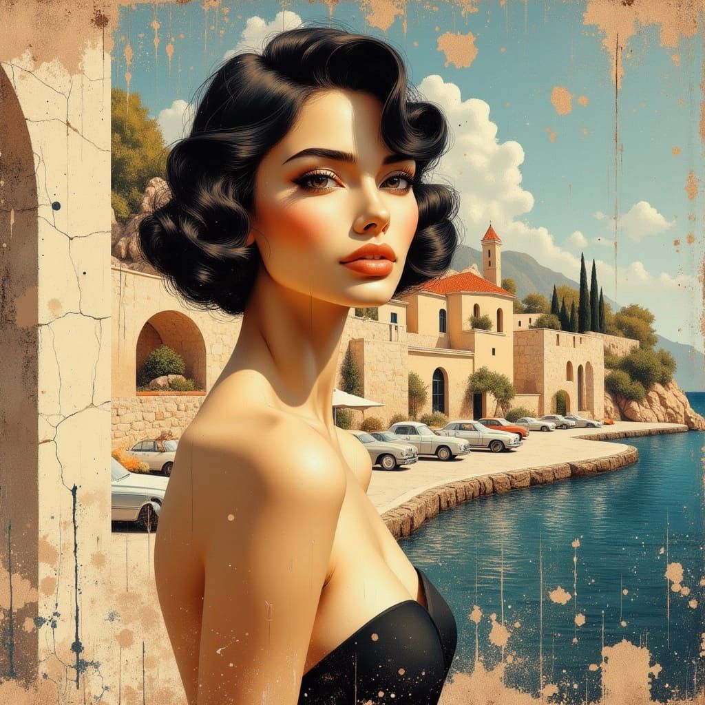 A modern day Sophia Loren reincarnation