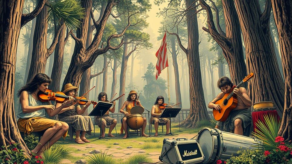 Prehistoric Futurists: Flintstones Orchestra in Neolithic Ut...