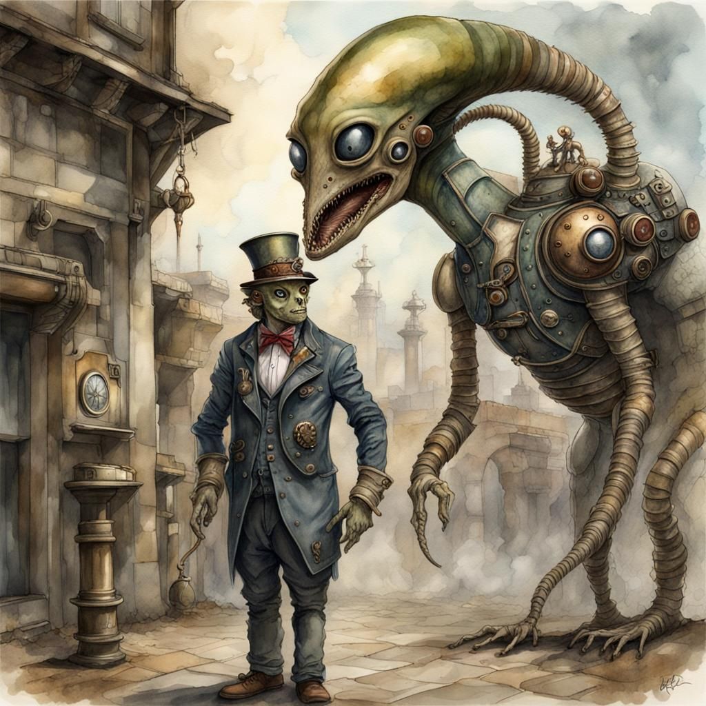 The mutation and the alien pandemic..