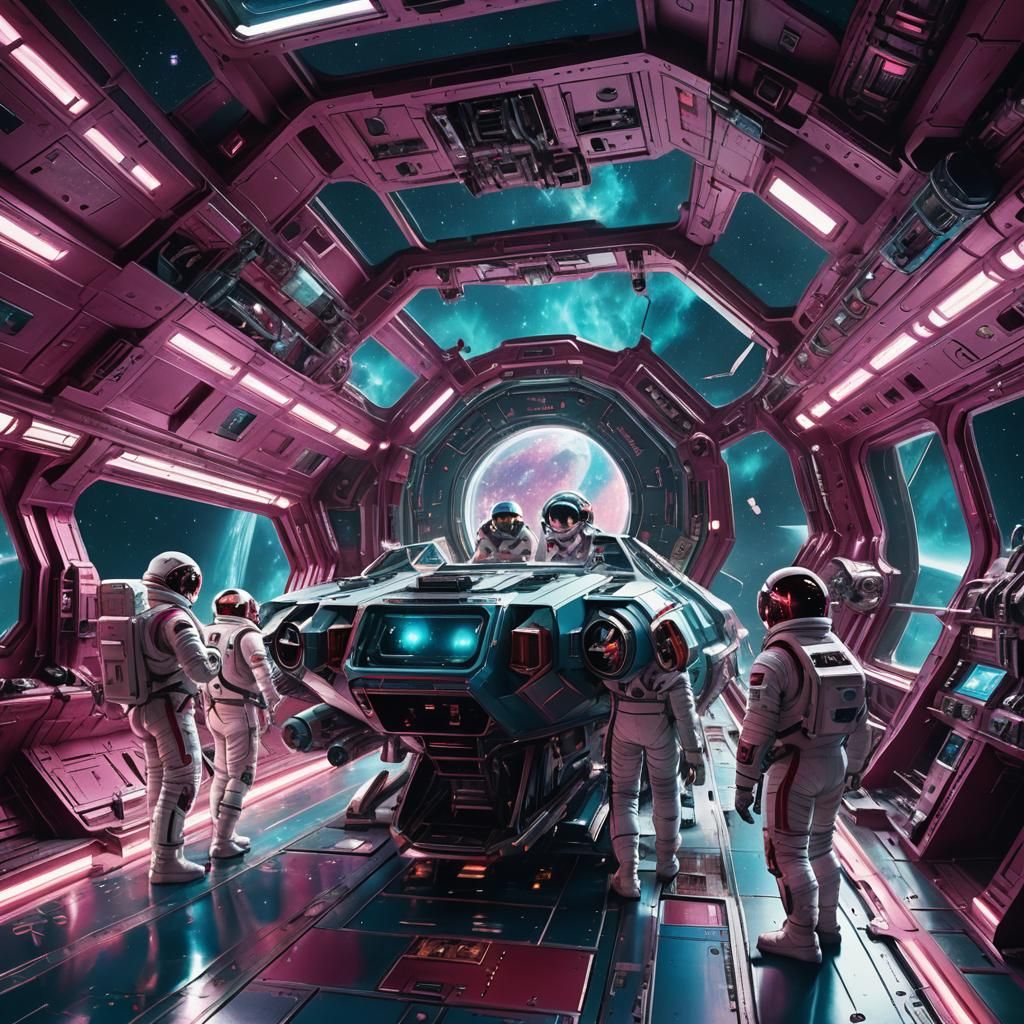 Collaborative Space Exploration: A Cinematic Vision
