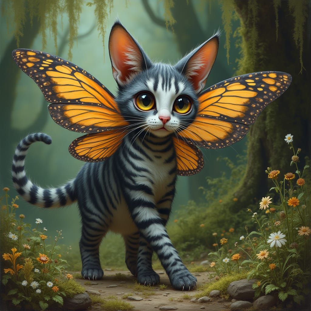 Mythical Creatures in a Renaissance Rainforest