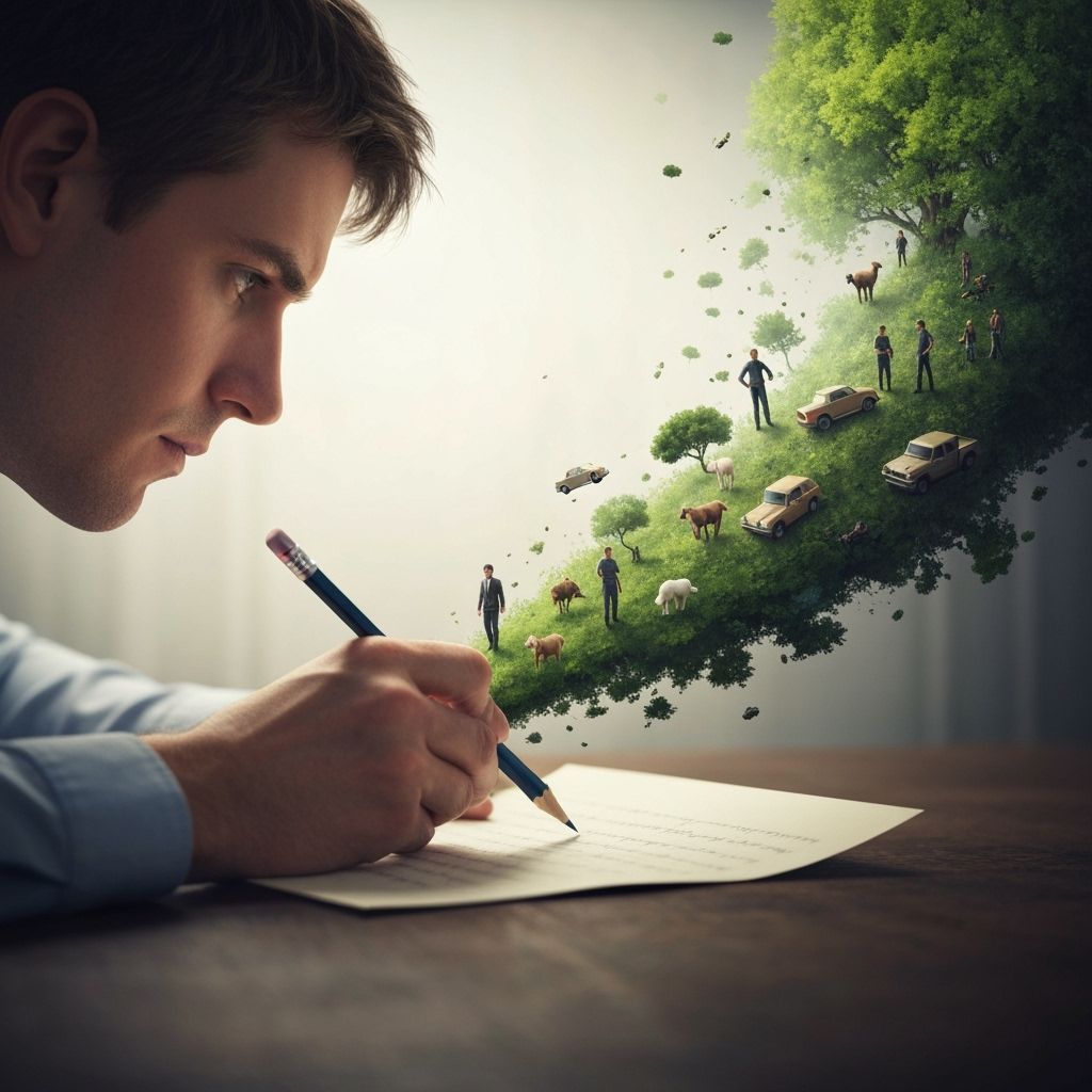 Man Writes Reality Into Existence