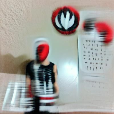 AI Generated Blurryface Image