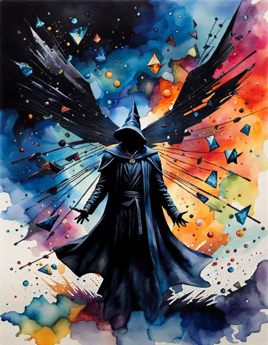 Surreal Sorcerer Controlling Multiverse Shards