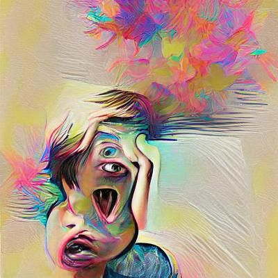 Abstract AI Interpretation of ADHD