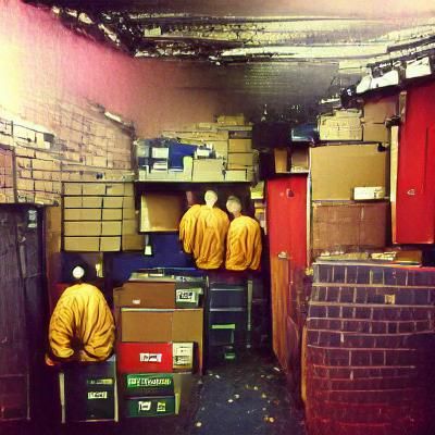 Eerie View Into the Abstract Backrooms