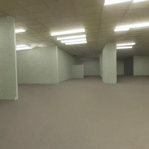 Eerie Image of The Backrooms Location