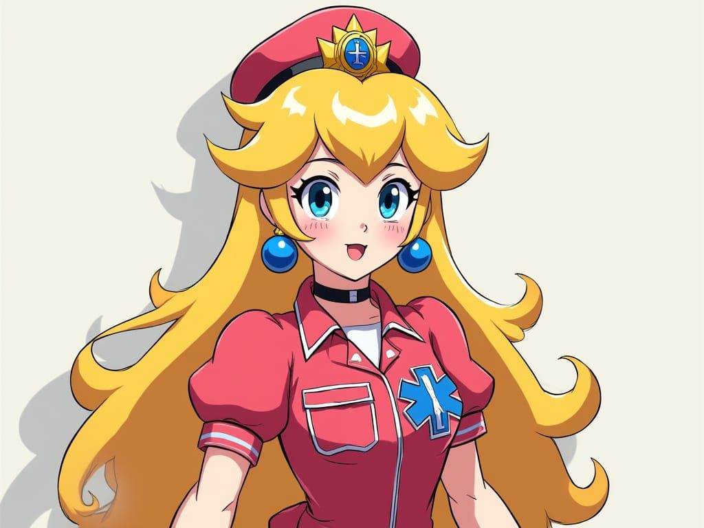 Anime Paramedic Princess Peach