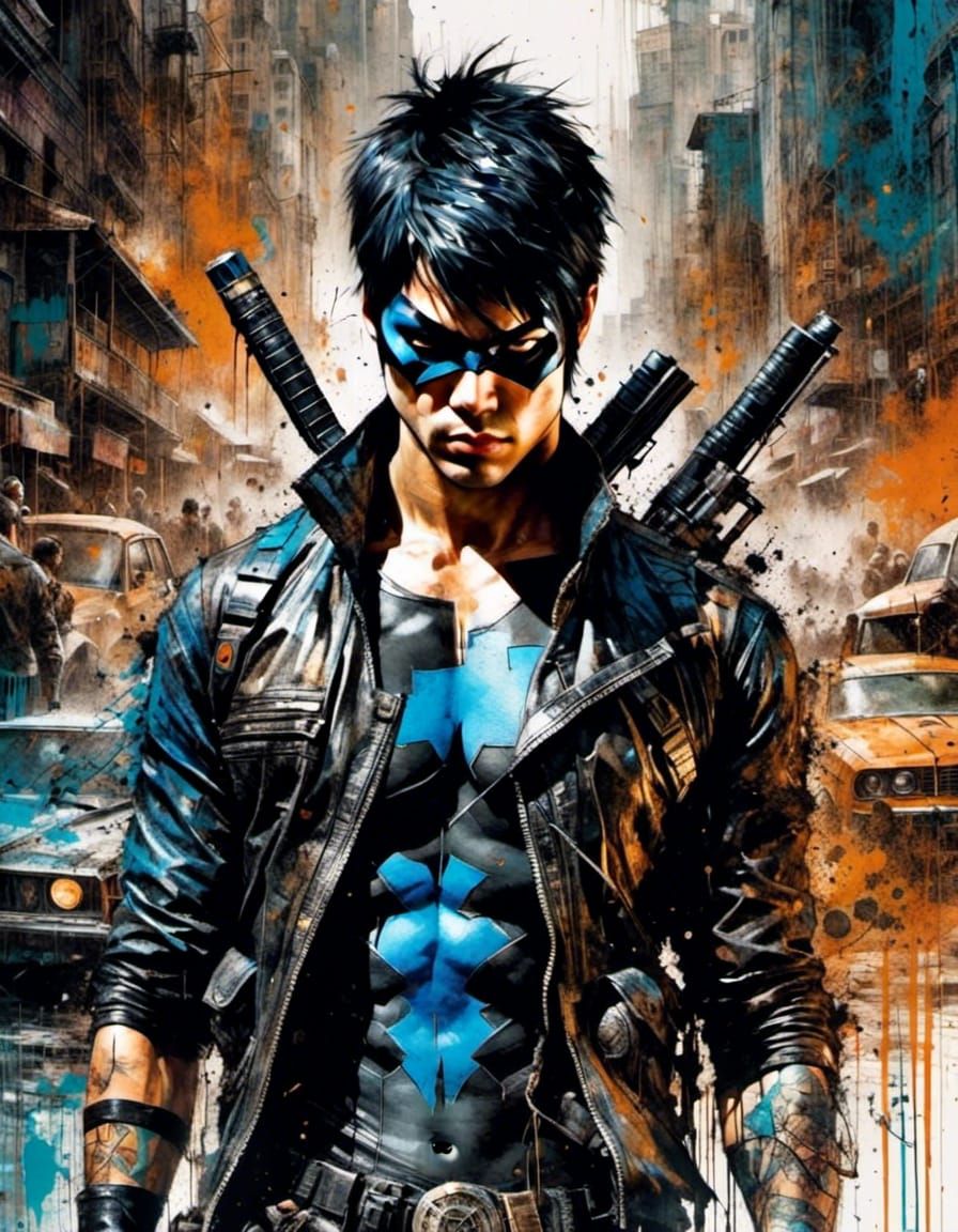 Trashpunk Nightwing