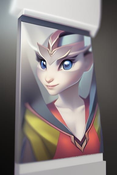 anime art woman