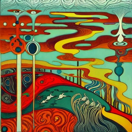 Kay Nielsen Style Illustration