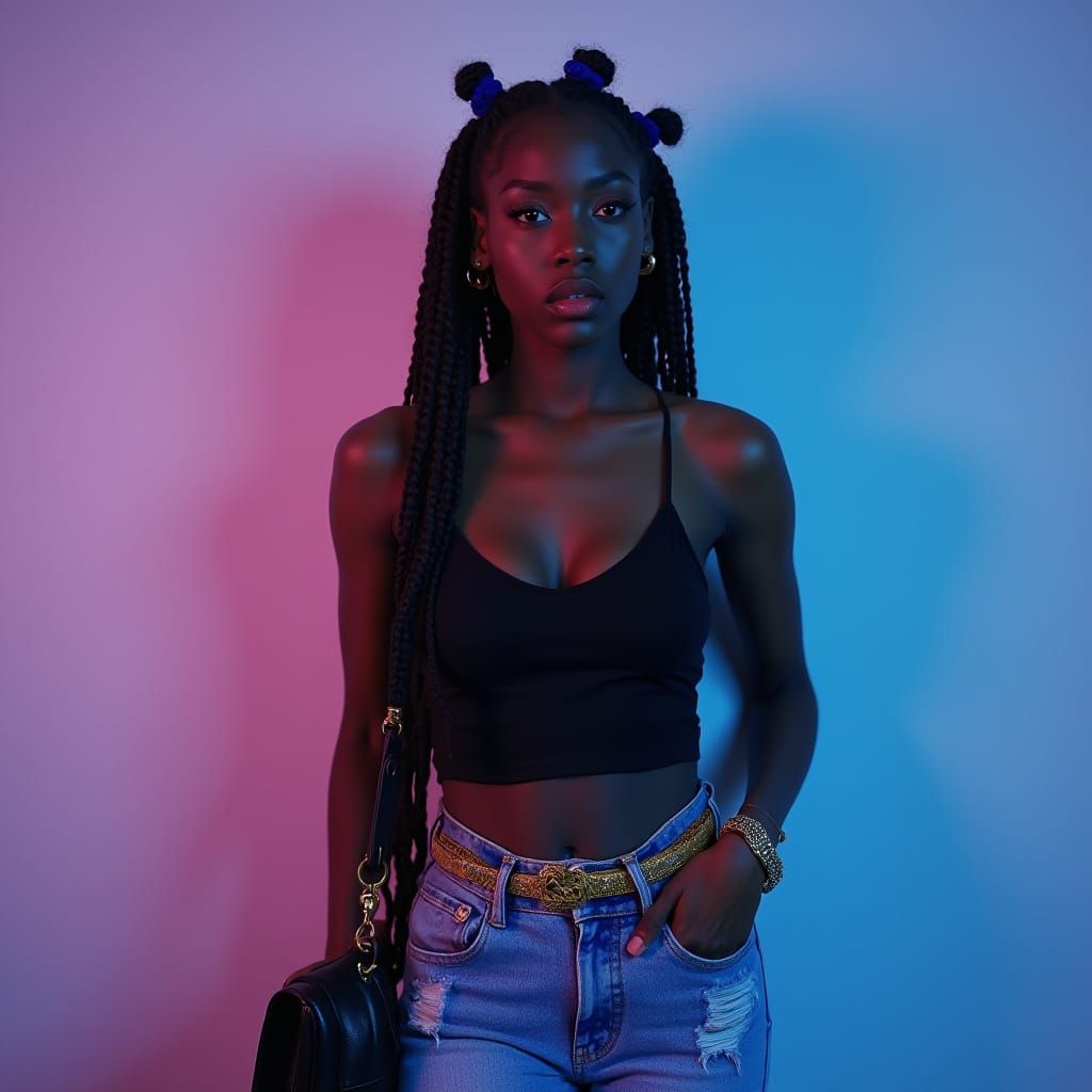 Golden Goddess in Dreamy Ombre Hues