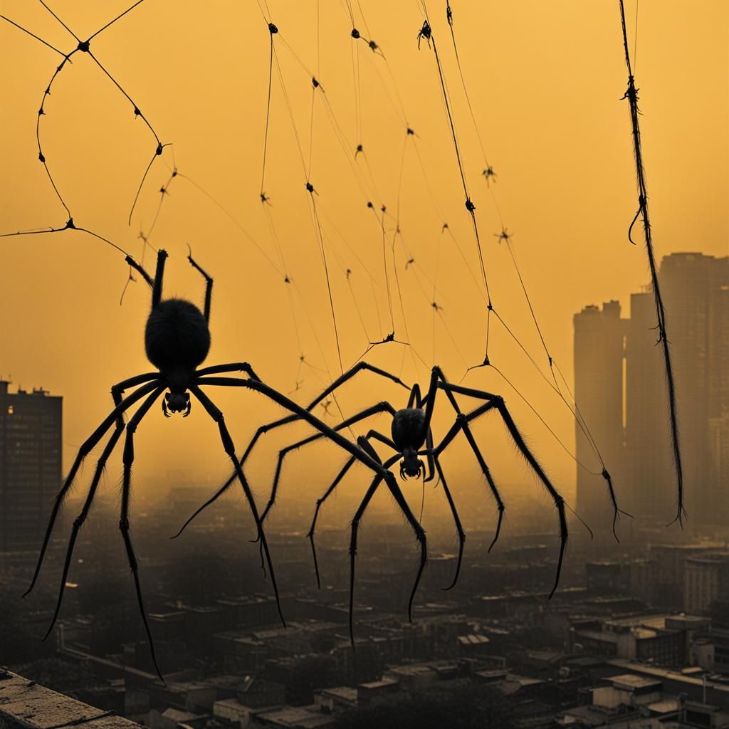 Giant Rats and Spiders: Black and White Photography