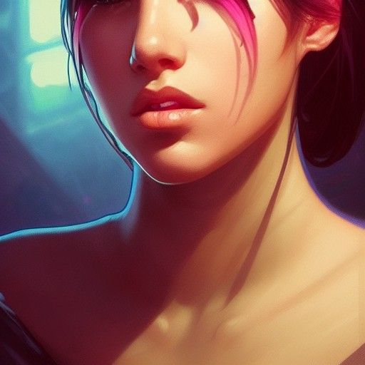 Hyperdetailed Cupcake Portrait in Digital Art Style