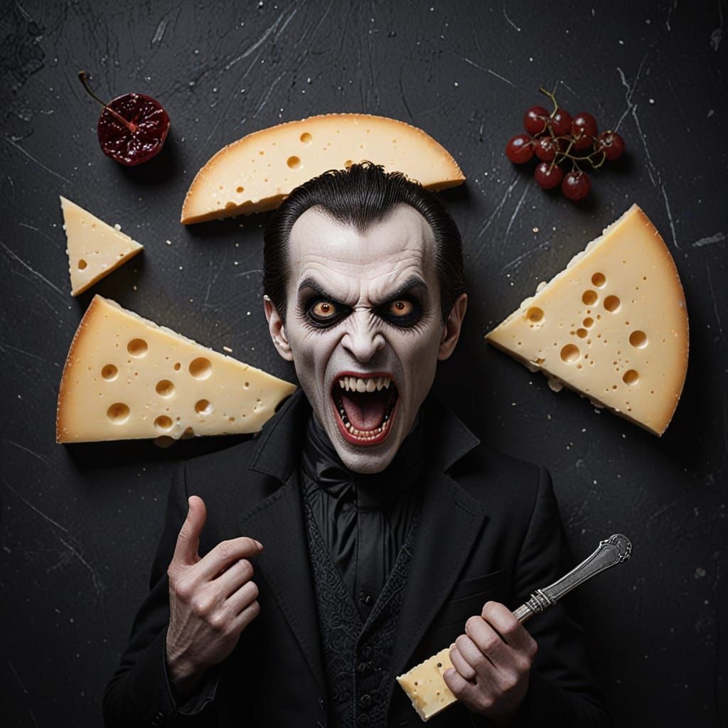 Vampire's Haunted Cheese Board