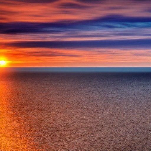 Stunning 8K 3D Sunset Over the Bay