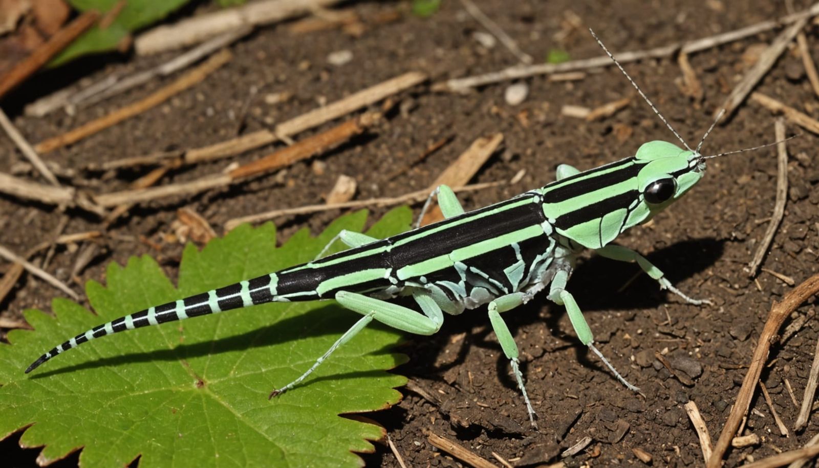 Abstract Geometric Pattern with Organic Flow