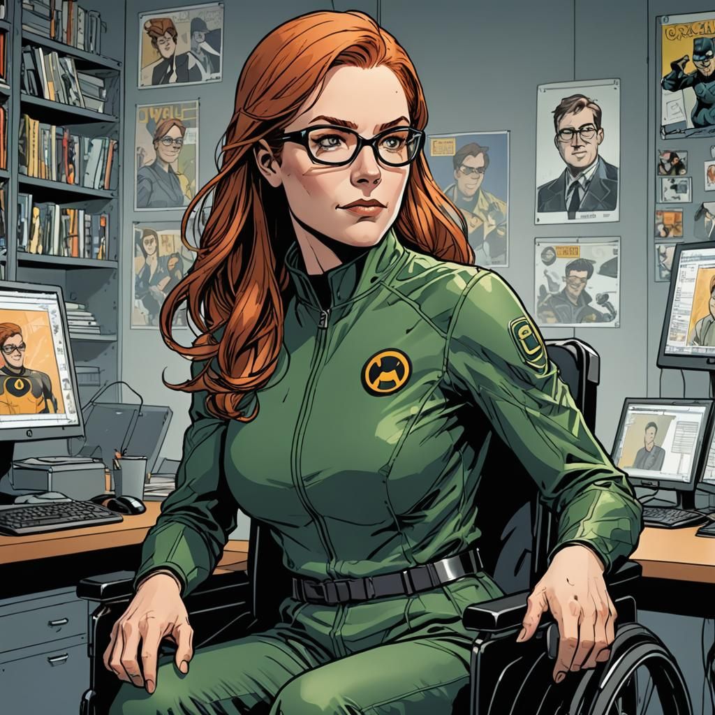 Oracle of DC Comics: Barbara Gordon Portrait