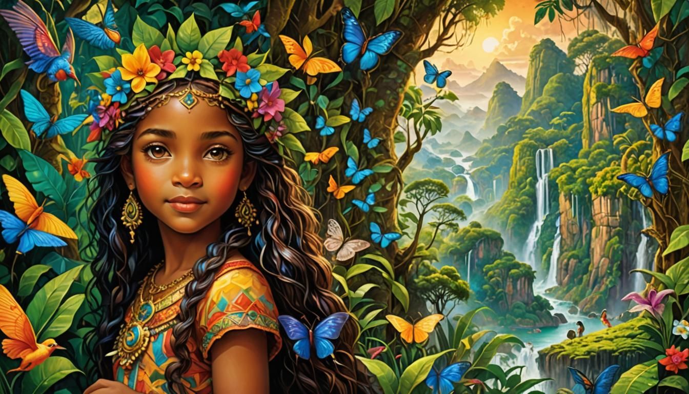 Cubist Amazon Adventure in Brazil with Lush Nature