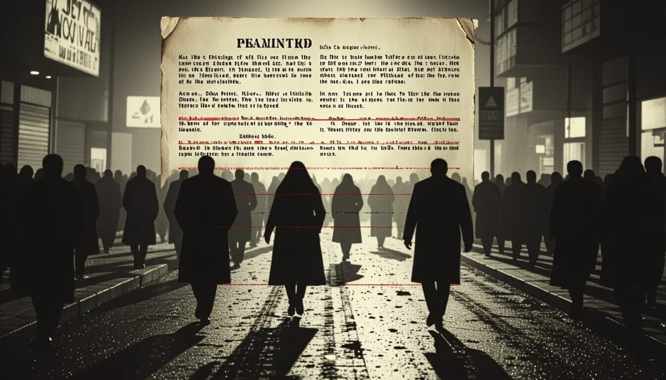 Declassified CIA Document Overlays Tehran Protest Photo