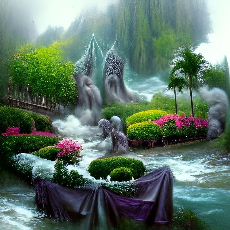 Atlantis Reborn: Ethereal Fantasy Landscape