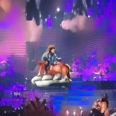 Person Riding a Horse