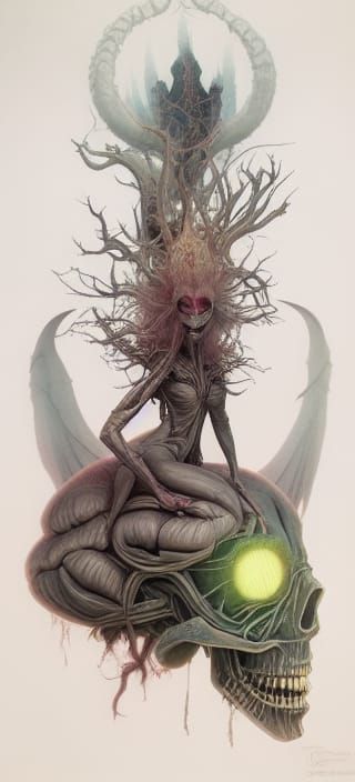 Demoness Dream: Dark Surrealism in Industrial Fantasy