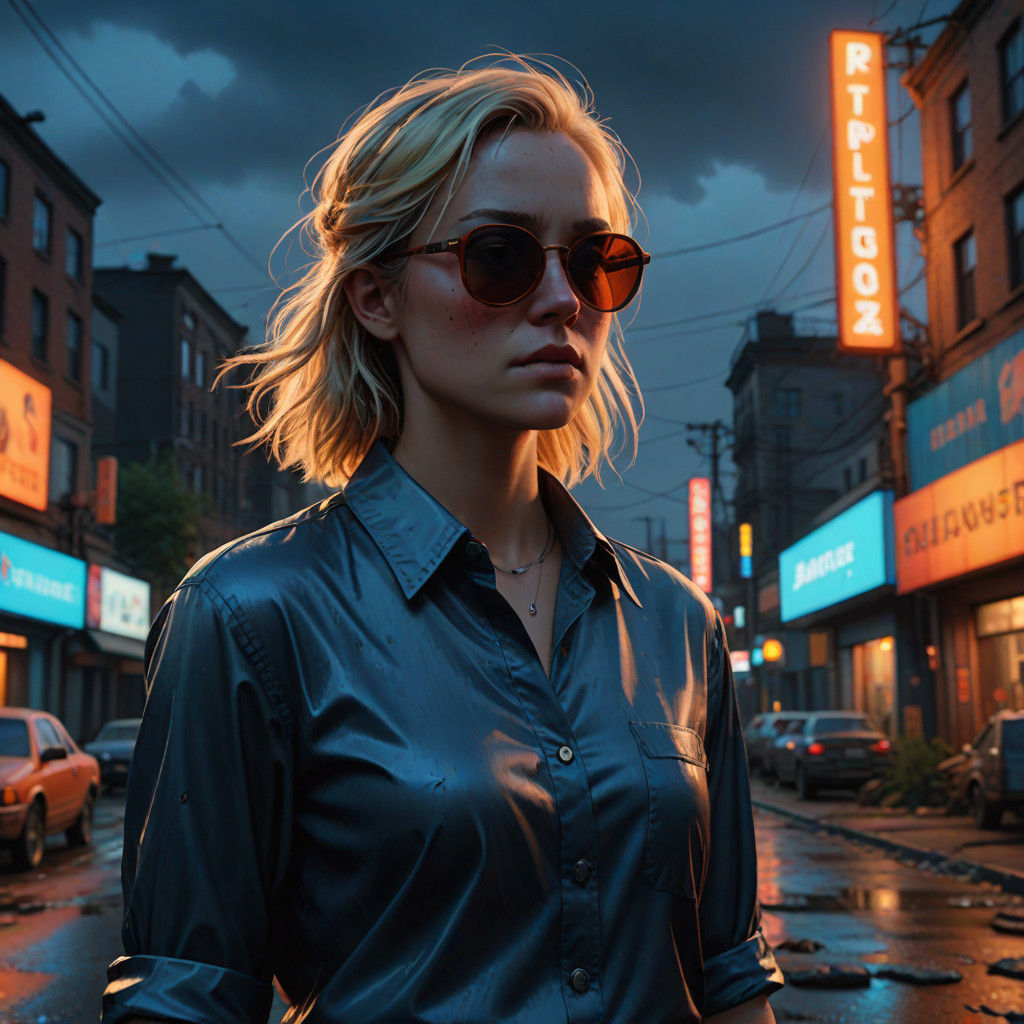 Breathtaking Film Still in Cinematic Style