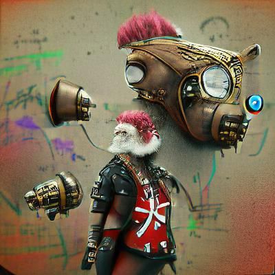 Steampunk Santa Claus Sketchfab Artstation Design