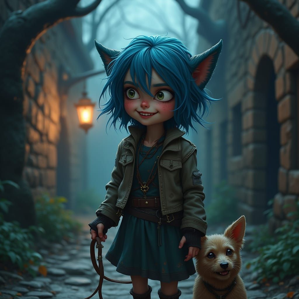 Young Girl Escapes Tvelandian Orphanarium in Dark Fantasy Po...