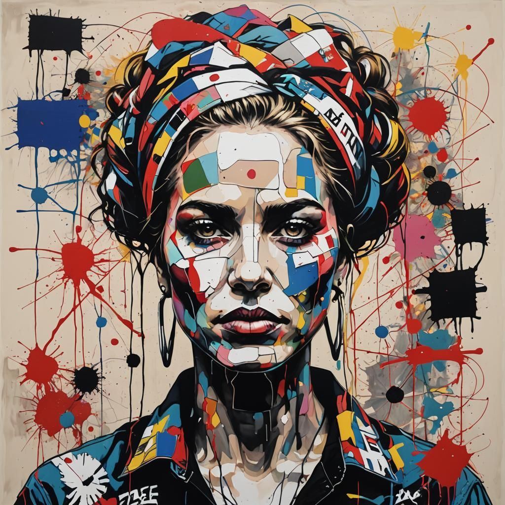 Female Empowerment Abstract Art