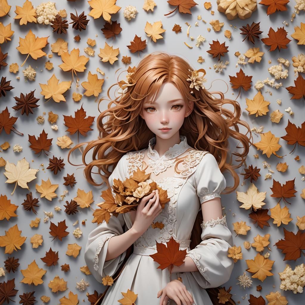 Detailed 3D Anime Art Inspired by WLOP