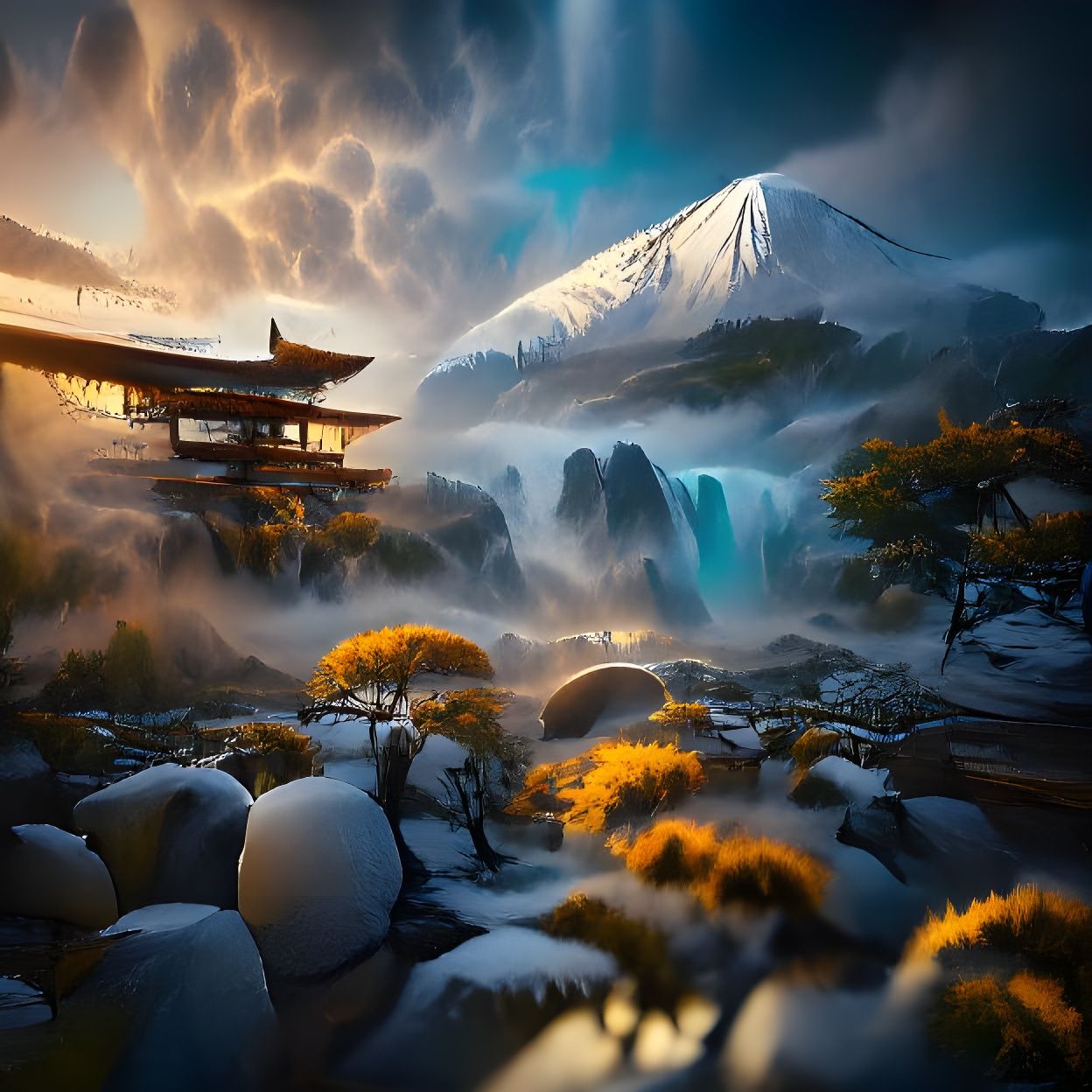 Japanese landscape