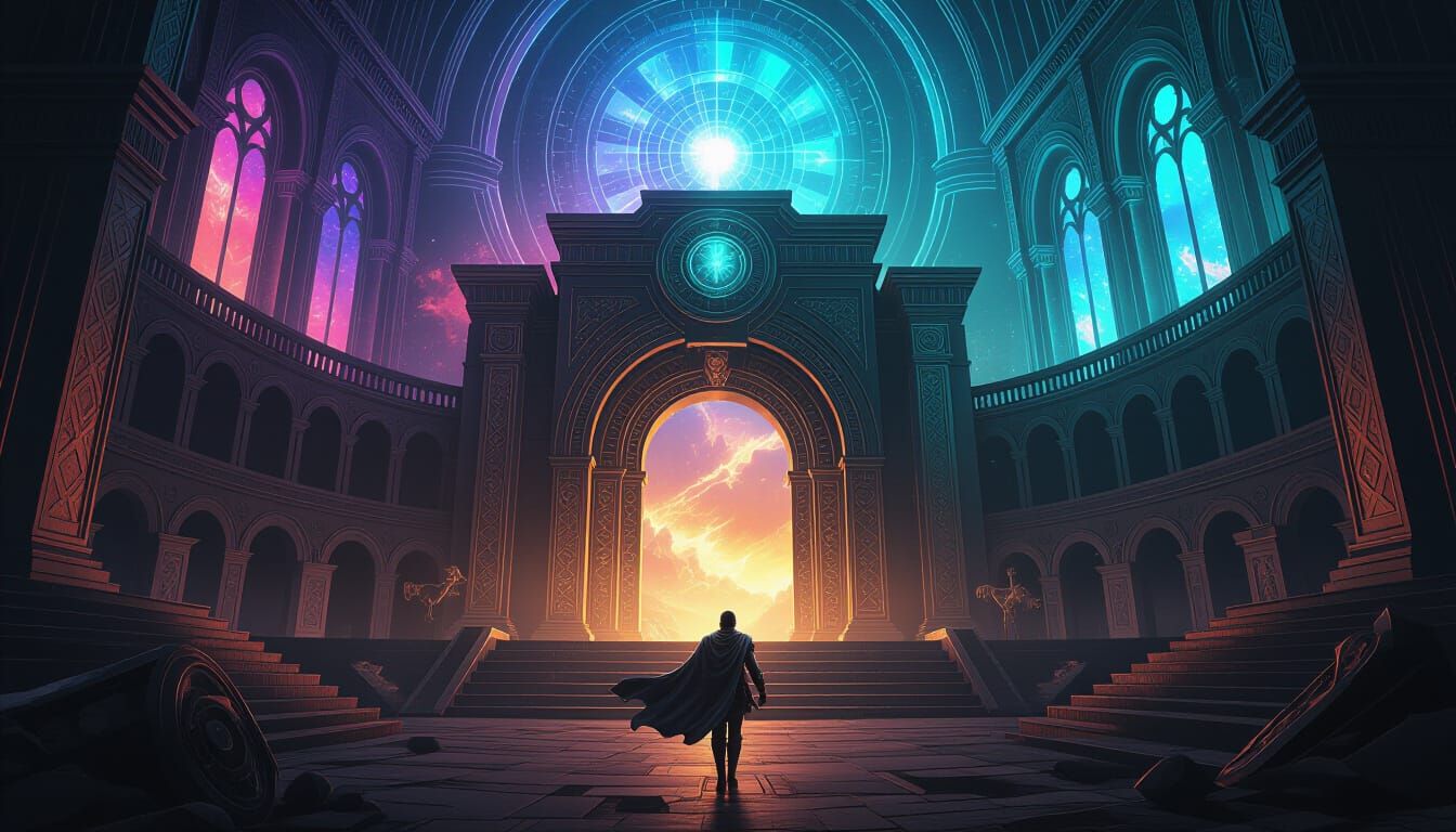 Champion Enters Arena: Vintage Meets Future in Dark Fantasy