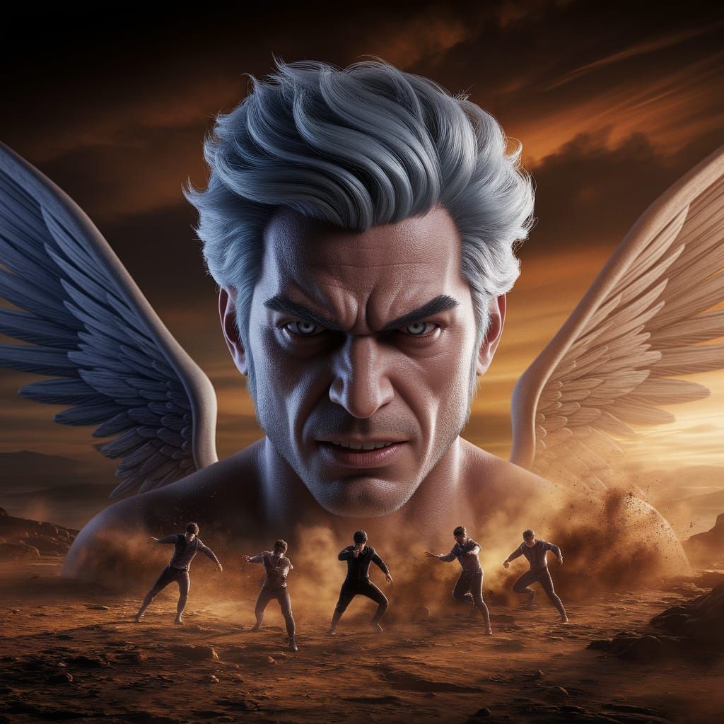 Majestic Silver-Haired Hero Dominates Desolate Underworld La...