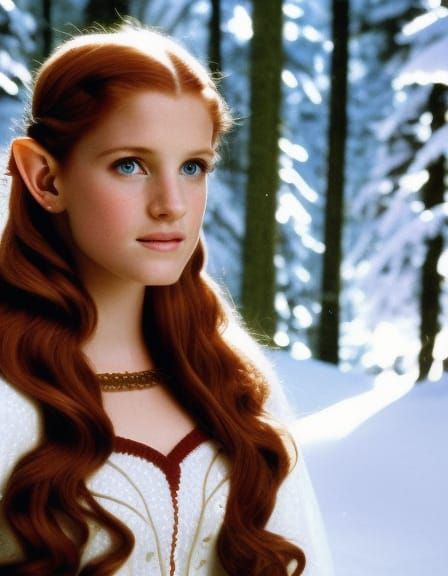 Winter Elf - Jessica Chastain