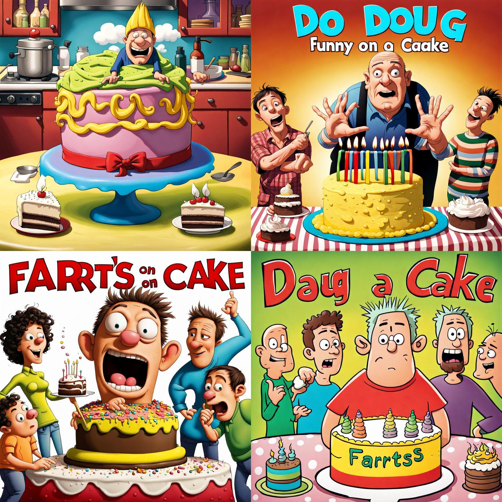 Doug Funny Farts on Cake: Movie Poster