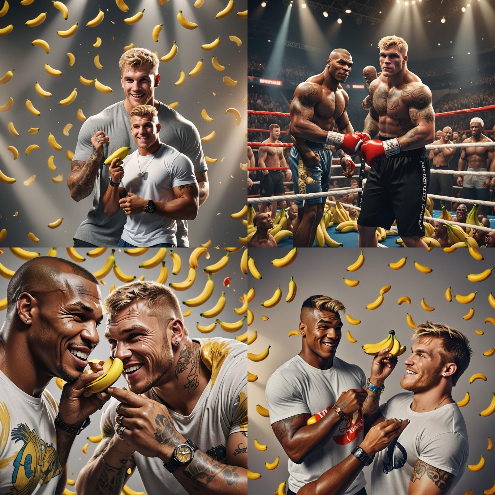 Hyper-Realistic 3D Rendering: Jake Paul & Mike Tyson