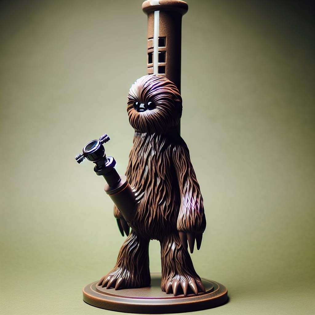 Sci-Fi Creature Bong: A Novelty Pipe Design