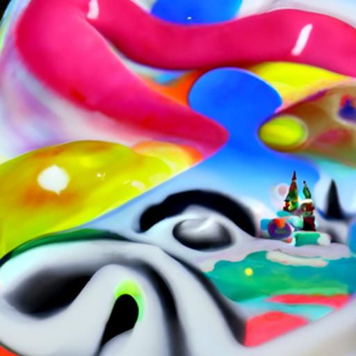 Super Mario 64 in a Vibrant Wonderland