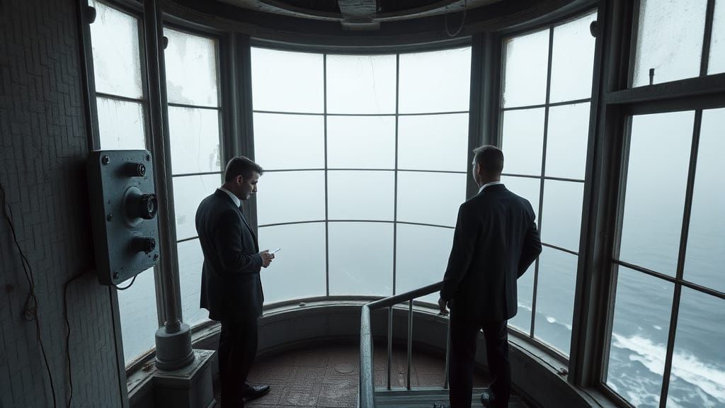 Men in Black Investigate Lighthouse Anomaly