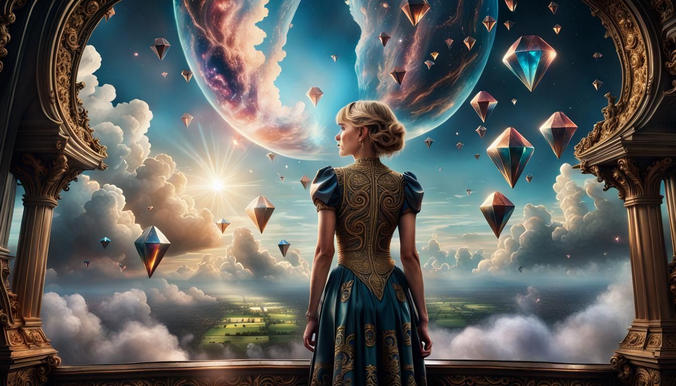 Lucy in the Sky with Diamonds: Digital Matte Painting