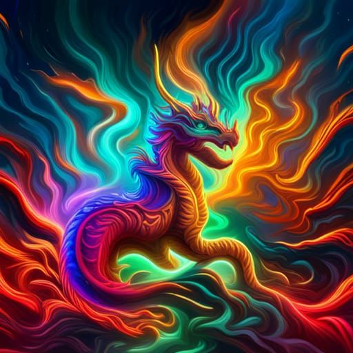 Dragon of the higher realms