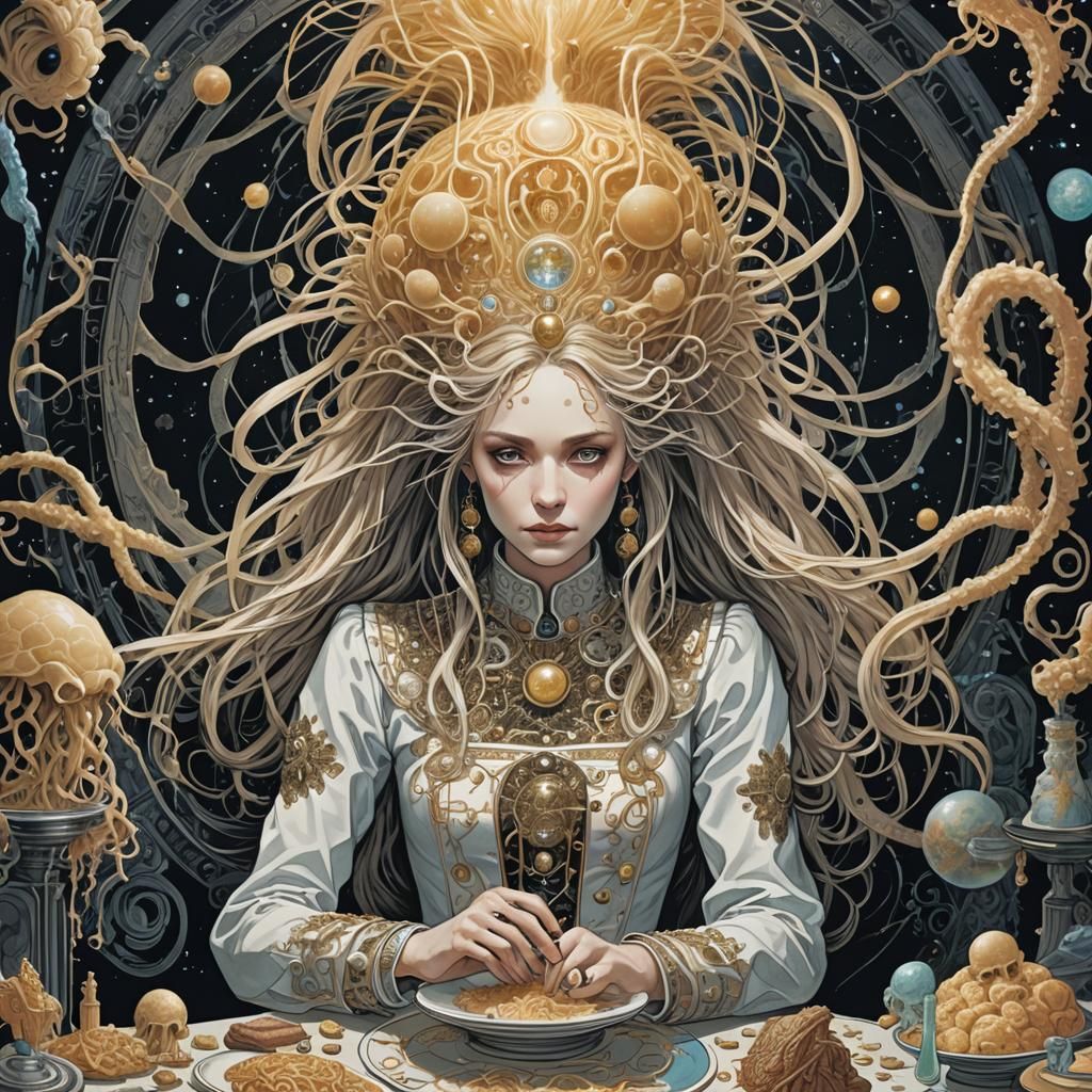 Cybernetic Hero Addresses a Chaotic Multiverse