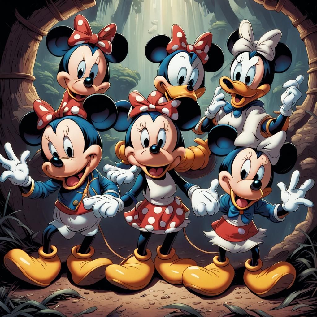 Mickey and Friends: See, Hear, Speak, Do No Evil