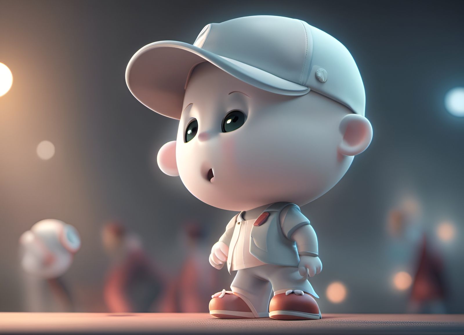 Cute Ghost boy, Let's play!