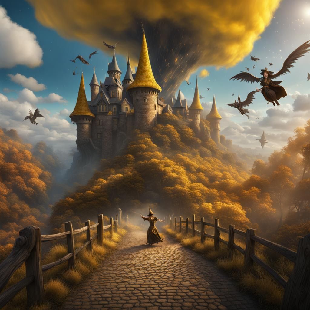 Fantastical Journey Down the Yellow Brick Road