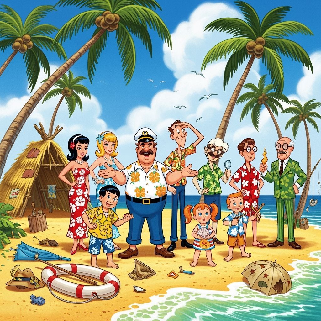 Stranded on a Tropical Island: 1960s Sitcom Style