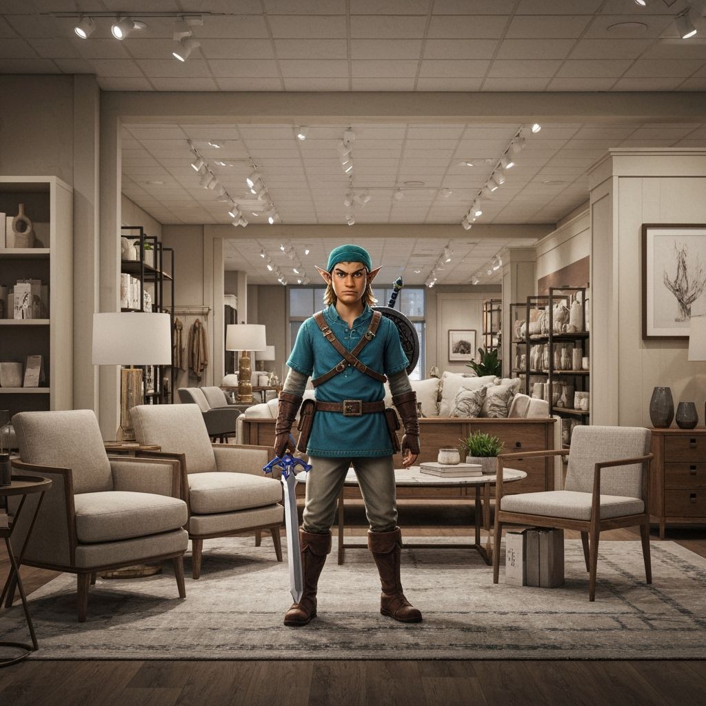 Link in Pottery Barn: Fantasy Meets Reality