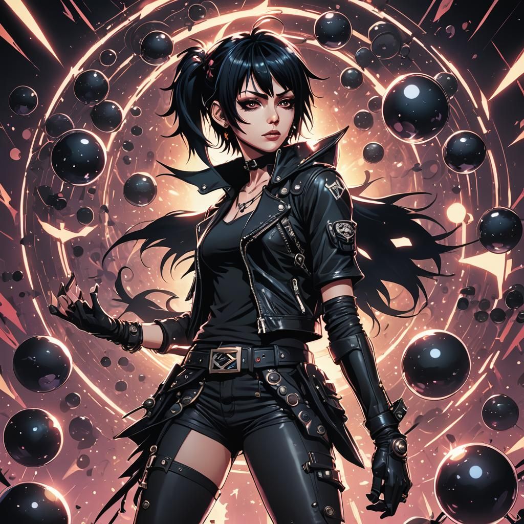 Joan Jett as Punk Rock Magical Girl